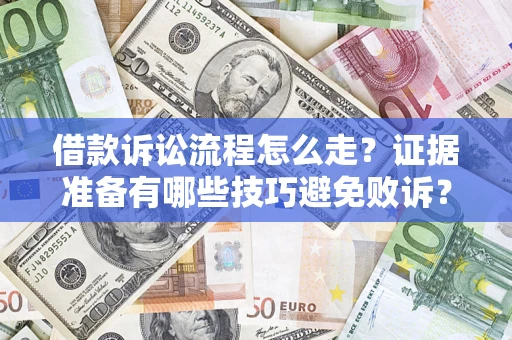 武汉借款诉讼流程怎么走？证据准备有哪些技巧避免败诉？