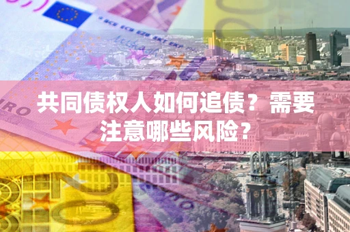 武汉共同债权人如何追债？需要注意哪些风险？