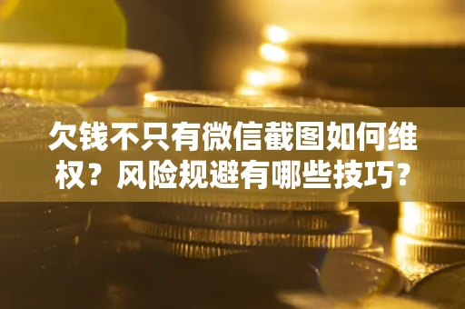 武汉欠钱不只有微信截图如何维权？风险规避有哪些技巧？