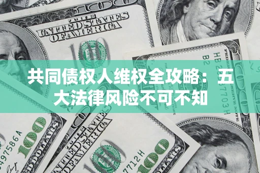 武汉共同债权人维权全攻略：五大法律风险不可不知