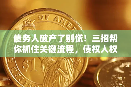 武汉债务人破产了别慌！三招帮你抓住关键流程，债权人权益不再缩水