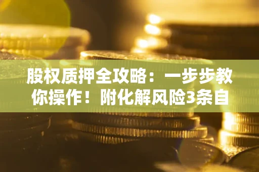 武汉股权质押全攻略：一步步教你操作！附化解风险3条自救法则