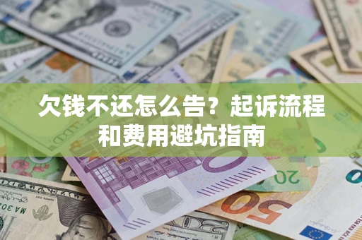 武汉欠钱不还怎么告?起诉流程和费用避坑指南 武汉欠钱不还怎么告?起诉流程和费用避坑指南