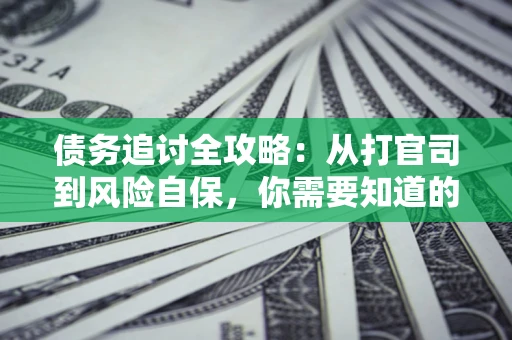 武汉债务追讨全攻略：从打官司到风险自保，你需要知道的法律智慧