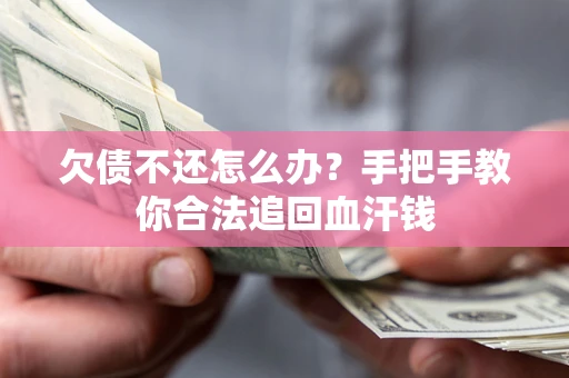 武汉欠债不还怎么办?手把手教你合法追回血汗钱 武汉欠债不还怎么办?手把手教你合法追回血汗钱