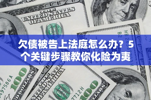 武汉欠债被告上法庭怎么办？5个关键步骤教你化险为夷
