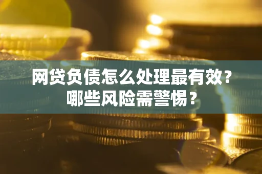 武汉网贷负债怎么处理最有效？哪些风险需警惕？